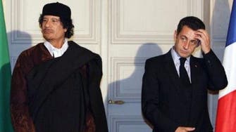 تمويل القذافي لساركوزي خضع للتنصت في 2013 