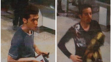 Malaysia's Police Chief, Inspector General Khalid Abu Bakar told a news conference, that one of the men (L) was identified as a 19-year-old Iranian Pouria Nour Mohammad Mehrdad while the identity of the other was being investigated reuters