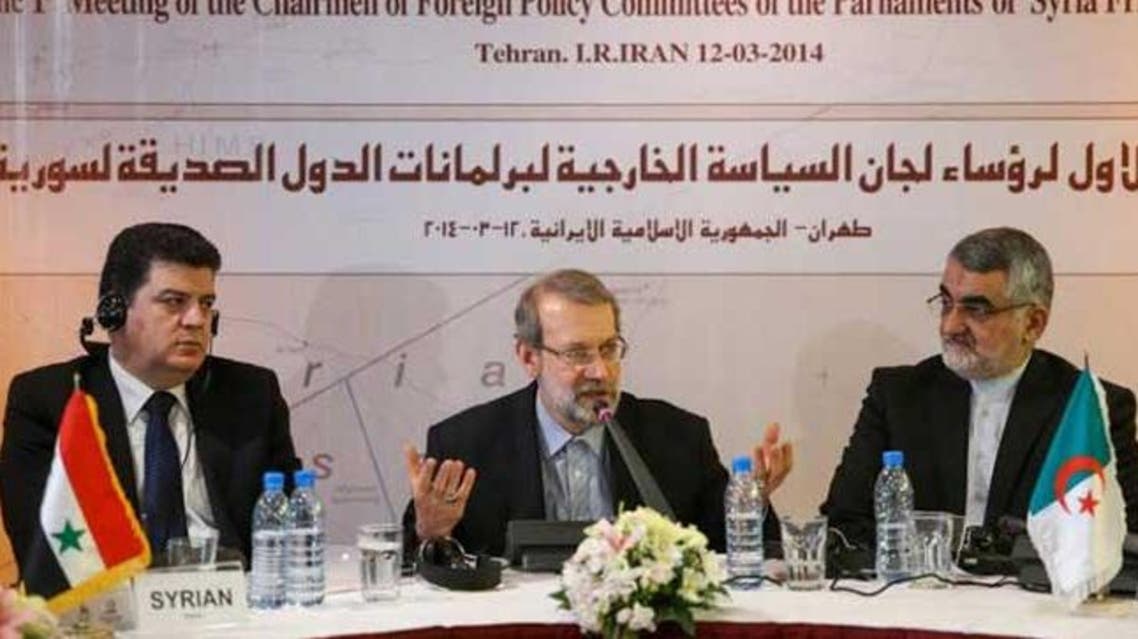 الأسد ايران