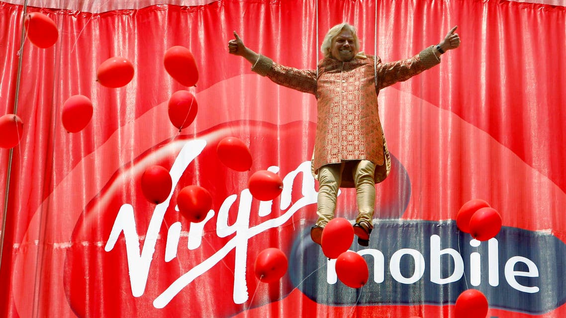 Richard Branson’s Virgin Group part-owns Virgin Mobile Middle East & Africa. (File photo: Reuters)
