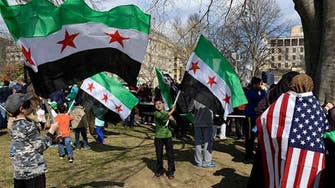 تظاهرات سورية أمام البيت الأبيض لاستثارة أوباما