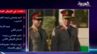 2000GMT: Egypt’s army chief Sisi reshuffles commanders