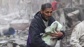 Syria government airstrikes kill at least 14