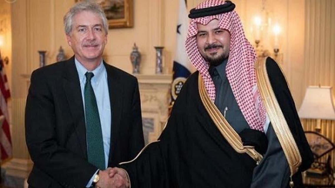 الأمير سلمان بن سلطان التقى نائب وزير الخارجية الأميركية وليام بيرنز