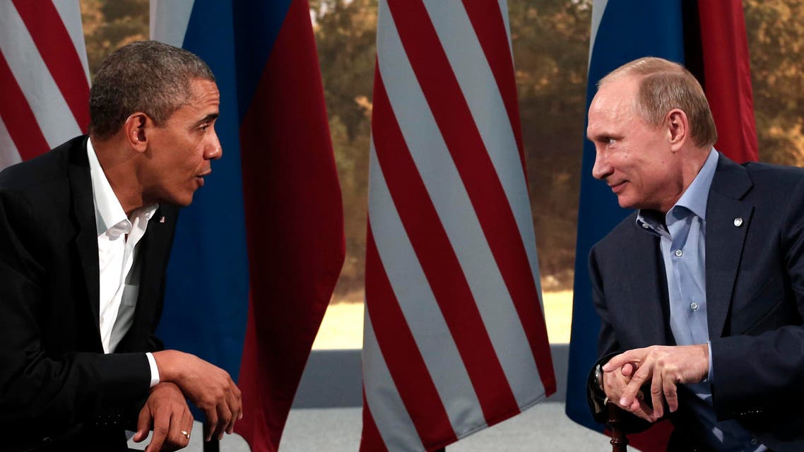 U.S. President Barack Obama (L) pictured in a meeting with Russian President Vladimir Putin during a G8 Summit last June. (File photo: Reuters)