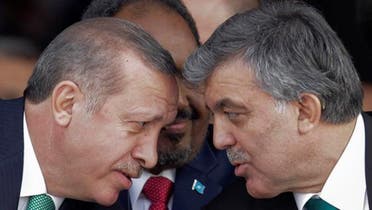الرئيس التركي عبدالله غول ورئيس حكومته طيب رجب أردوغان