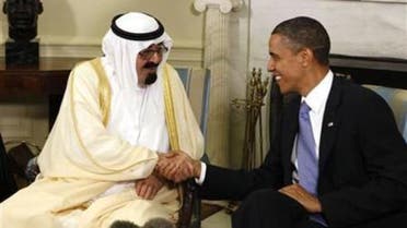 اوباما والملك عبدالله بن عبدالعزيز