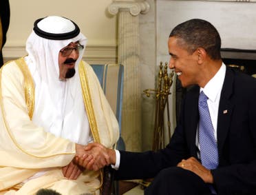 U.S. President Barack Obama (R) meets with King Abdullah of Saudi Arabia in the Oval Office of the White House in Washington June 29, 2010 reuters