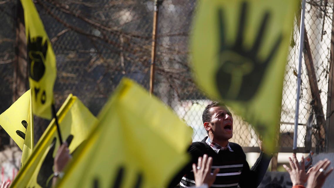 Muslim Brotherhood members sentenced for charges including murder, state TV reported. (File photo: Reuters)