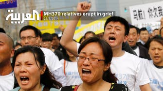 MH370 relatives erupt in grief