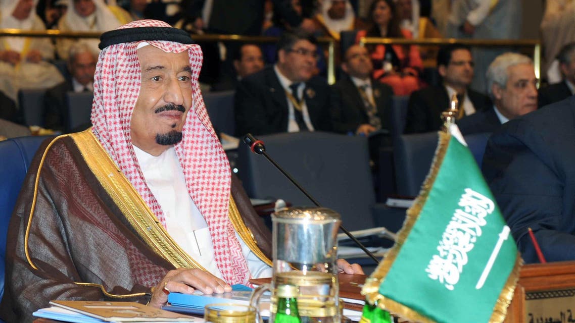 Saudi Crown Prince Salman bin Abdulaziz al-Saud attends the 25th Arab League summit at Bayan palace in Kuwait City on March 25, 2014. AFP