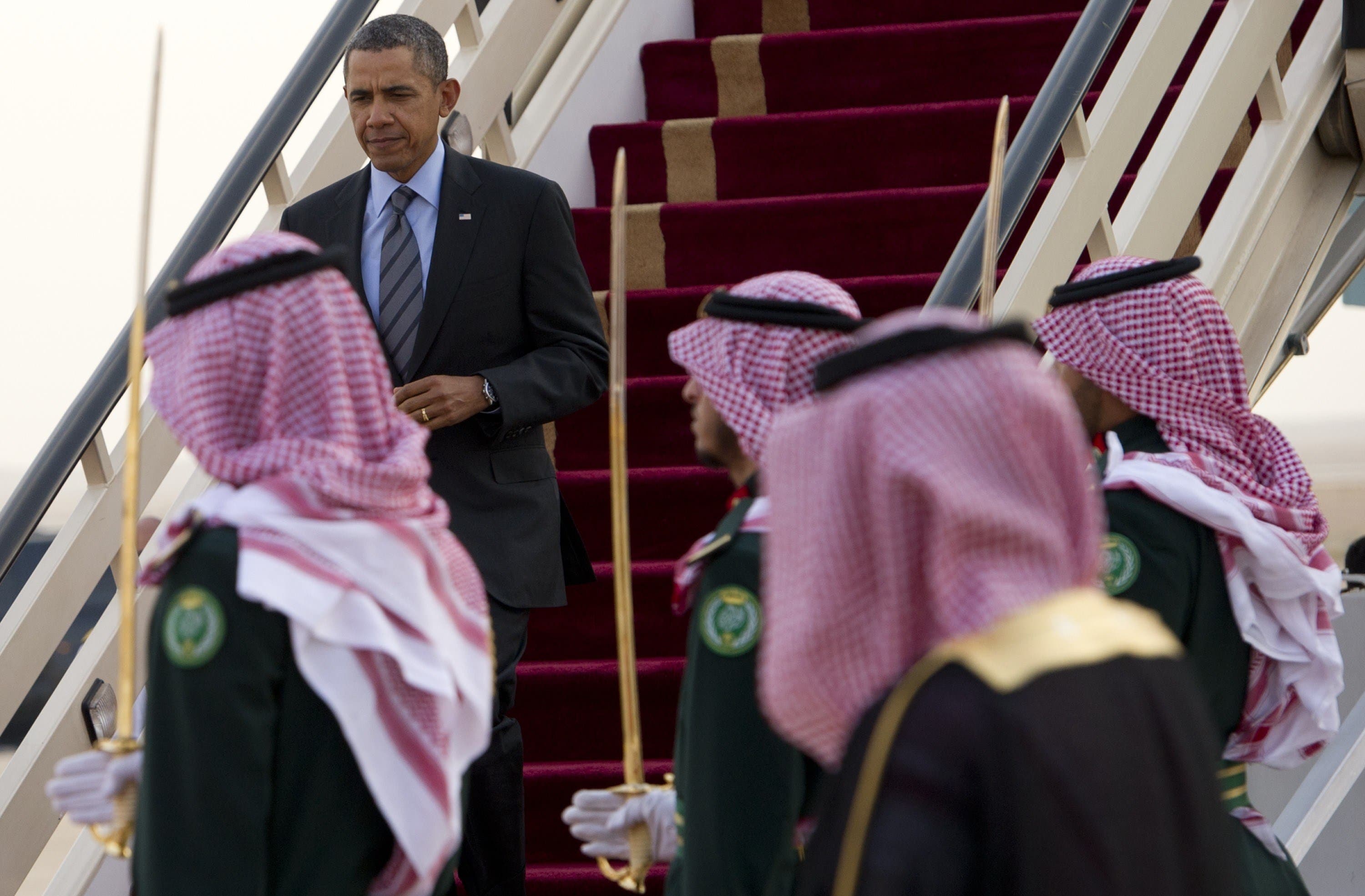 أوباما يصل الرياض
