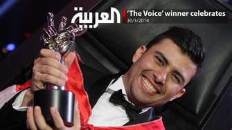 ‘The Voice’ winner celebrates 