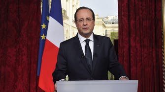 1300GMT: Hollande says France unveil plan to fight Syrian jihadist threat