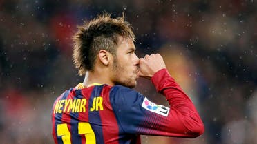 Neymar brazil celebrates hi-res stock photography and images