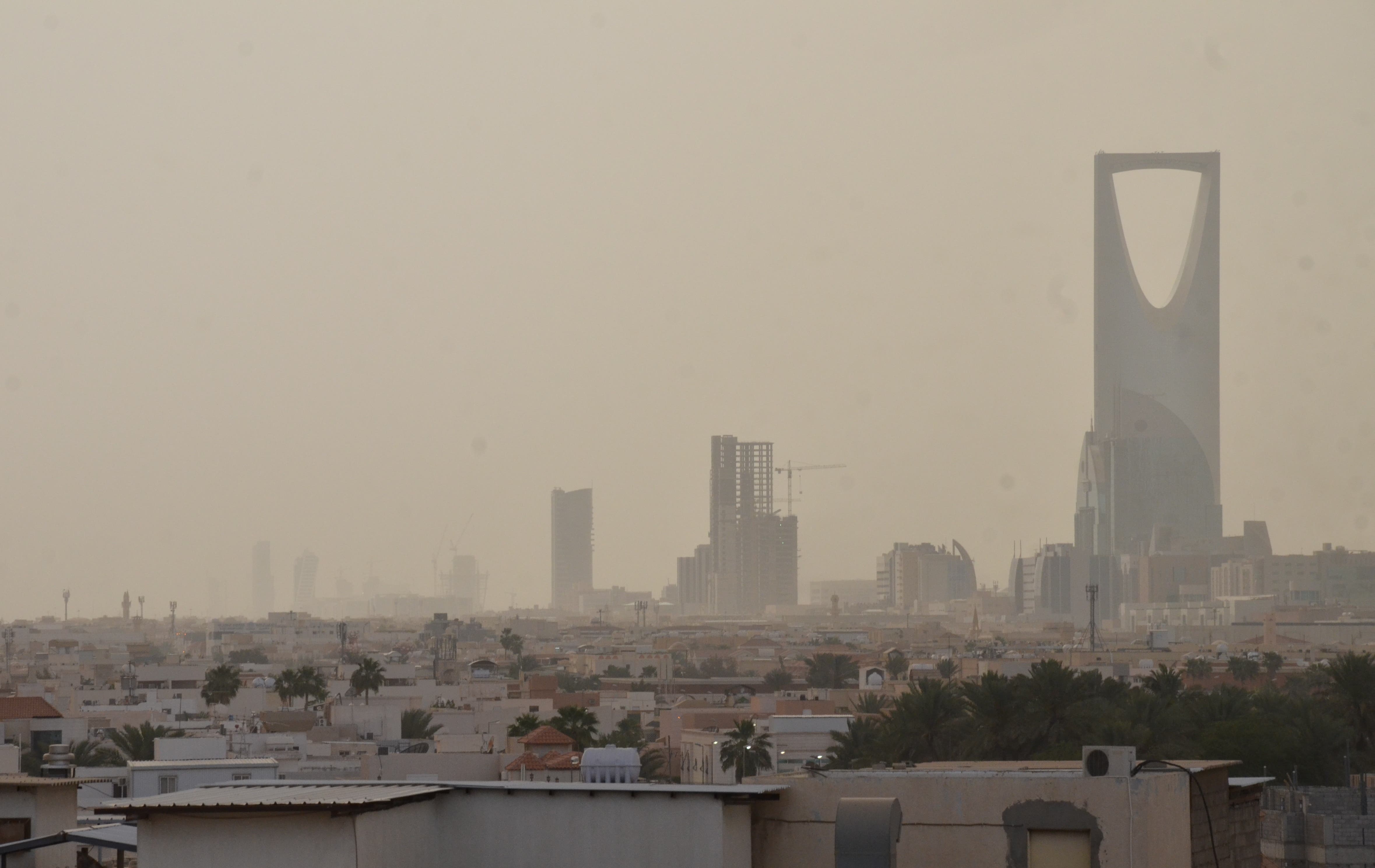 عاصفة ترابية ع الرياض