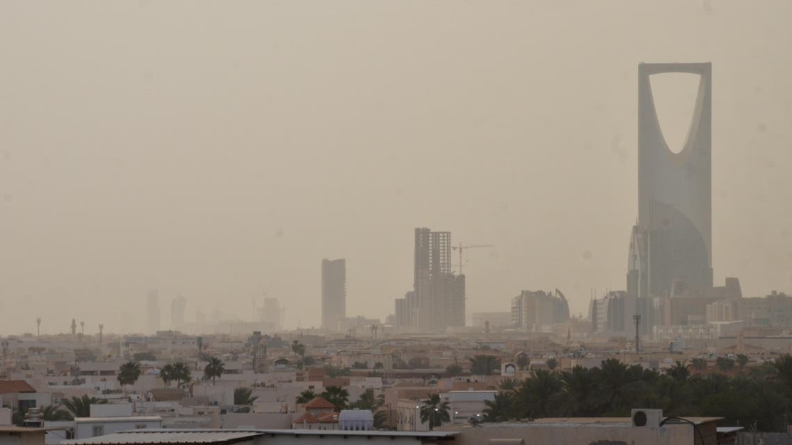 عاصفة ترابية ع الرياض