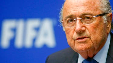FIFA President Sepp Blatter addresses a news conference after a meeting of the FIFA executive committee in Zurich March 21, 2014. (Reuters)