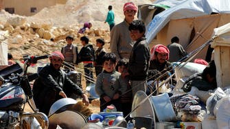 Syrian refugees in Lebanon more than 1 million