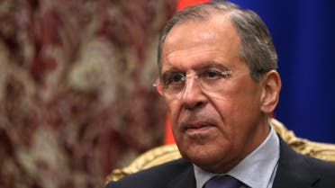 Russian Foreign Minister Sergei Lavrov attends a meeting with his Cypriot counterpart Ioannis Kasoulides in Moscow March 28, 2014. (Reuters)