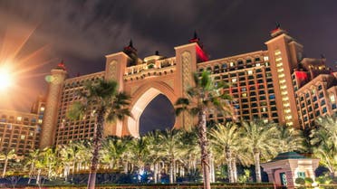 Atlantis, The Palm located on the artificial island of Palm Jumeirah; it opened in 2008 as a joint venture between Kerzner International Holdings Limited and Istithmar. (Shutterstock)
