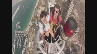 ویدیوی دلهره آور آسمانگردهای بیباک از بالای برجهای دبی 