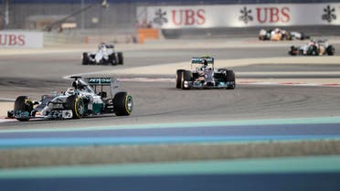 A picture showing the Bahrain F1 Grand Prix held last year at the Bahrain International Circuit (BIC) in Sakhir, south of Manama. (File photo: Reuters) 