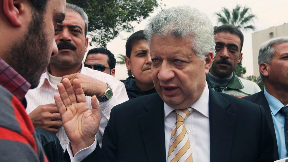 Egyptian presidential candidate hopeful and lawyer Mortada Mansour reuters