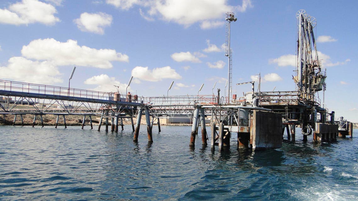 A general view of Libya's Hariga port, 1,300 km east of Tripoli, February 27, 2014. (Reuters)
