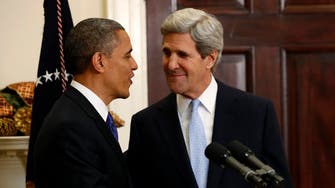 Obama meets Kerry on fate of peace talks 