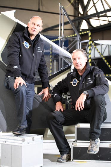 Bertrand Piccard and André Borschberg have been working on the project for 12 years. (Image courtesy: Solar Impulse)