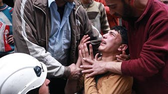 فيديو: ردة فعل السوريين على براميل الأسد الحارقة
