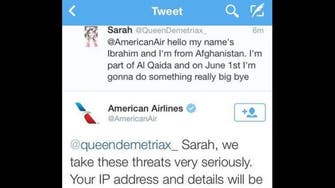Teenager backtracks after tweeting threat at American Airlines 