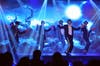 SIMA Group - winners of ‘Arabs Got Talent” Season 3 - performed a routine impersonating Michael Jackson prior to the press conference. (Image: MBC)