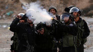 israel fires tear gas reuters