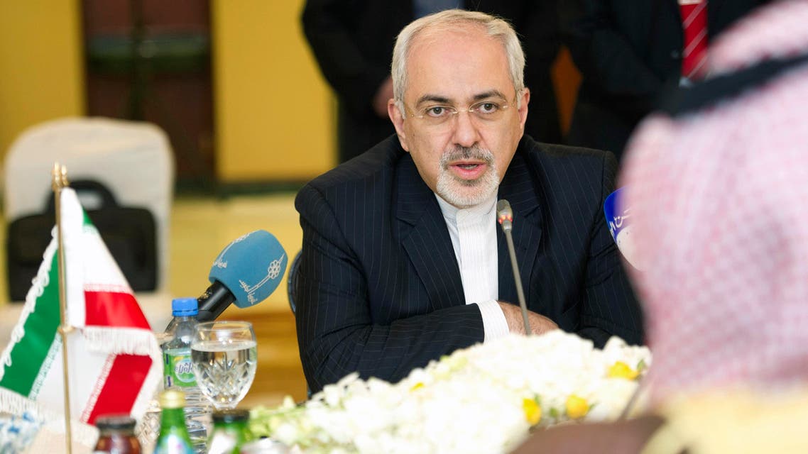 Iranian Foreign Minister Mohammad Javad Zarif attends a working luncheon in Kuwait last December. (Reuters)