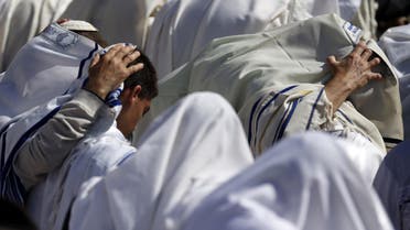 Passover prayers in Jerusalem