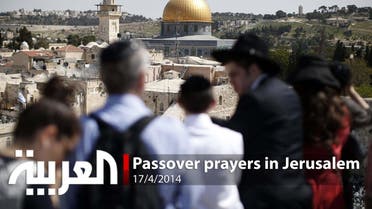 Passover prayers in Jerusalem
