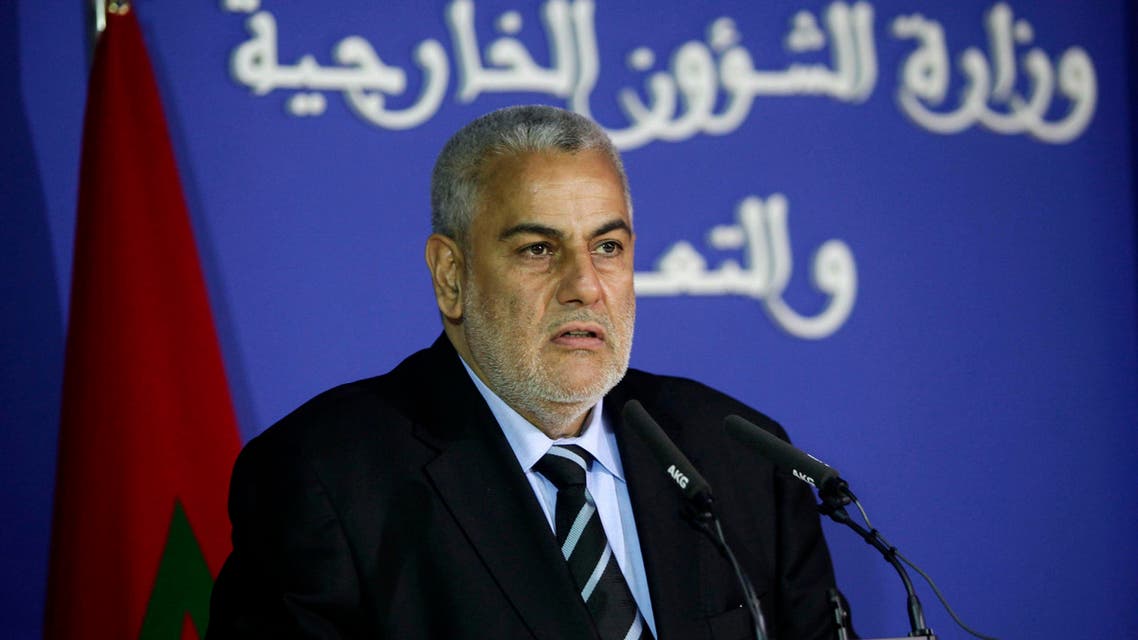 Morocco's Prime Minister Abdelilah Benkirane speaks during a news conference at the 17th session of the Moroccan-Tunisian Joint High Commission, in Rabat June 15, 2012. (Reuters)