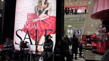 Shoppers rest inside Victoria Secret store in New York. (File photo: Reuters)