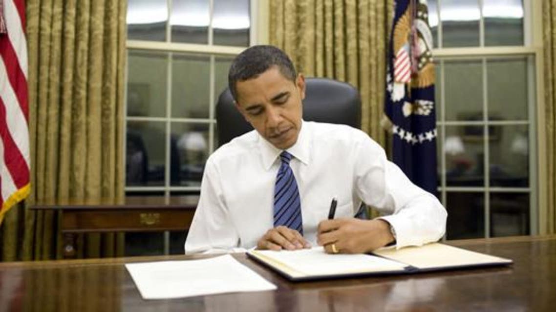 obama in office أوباما في المكتب