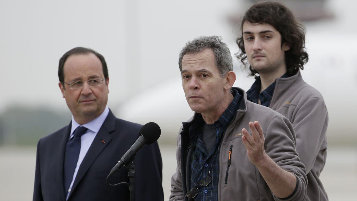 French journalists freed from Syria captivity
