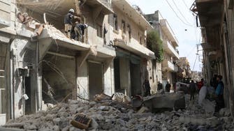 Syrian air force kills 45 civilians in stepped-up raids 
