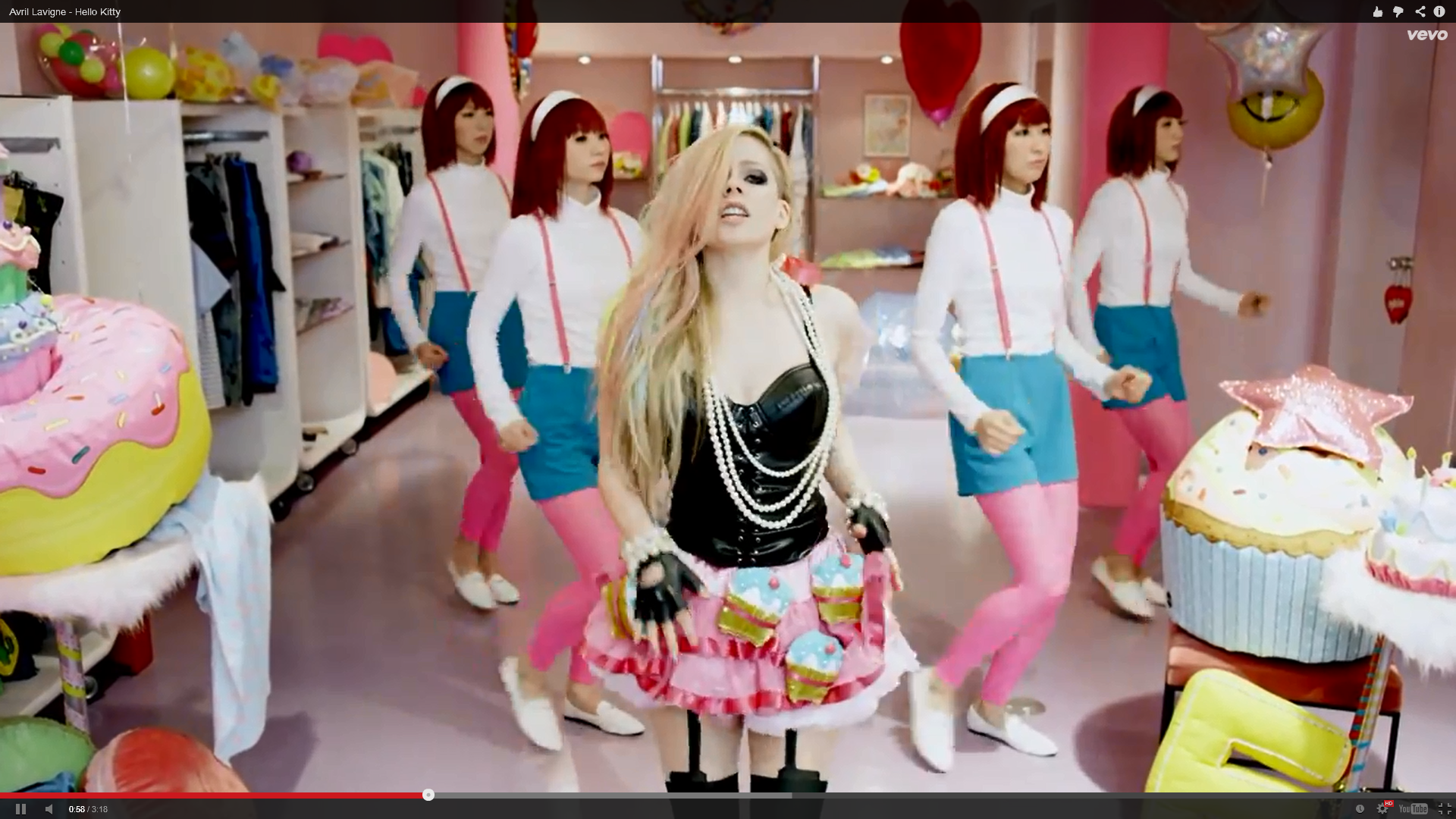 Pop star Avril Lavigne defends racist  Hello  Kitty  music 