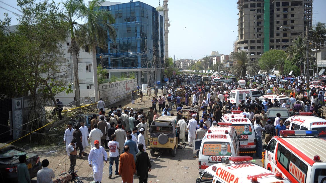 karachi bombing reuters