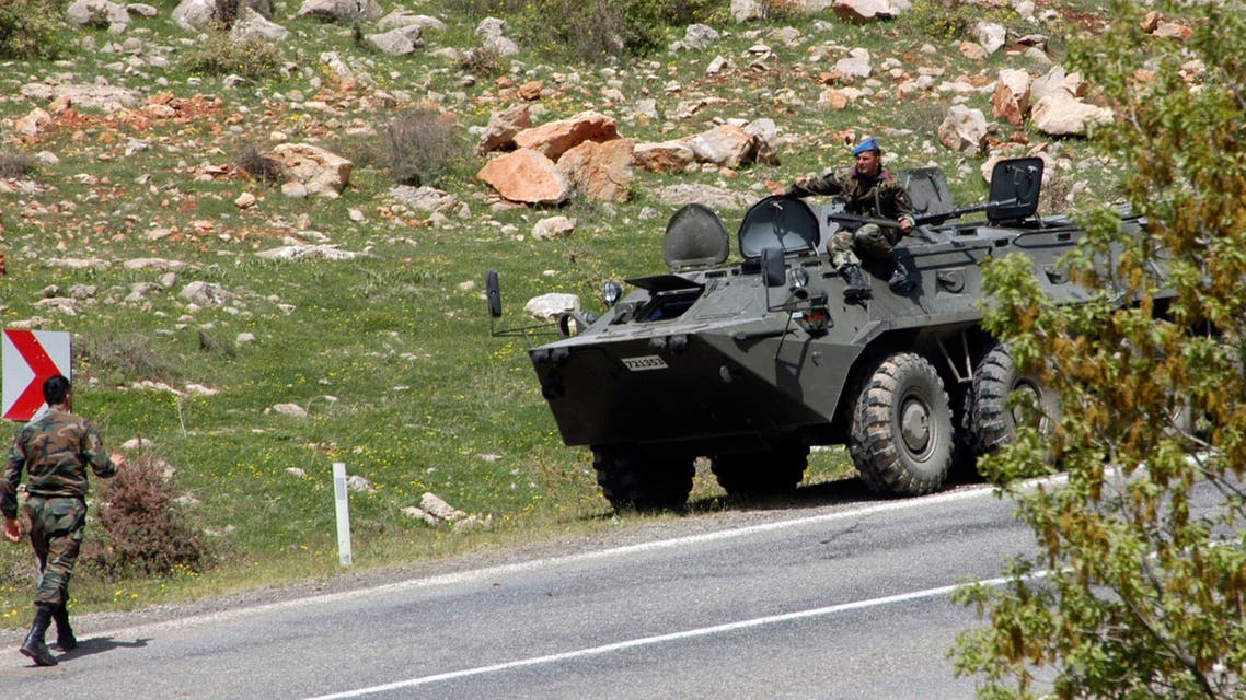 Turkish soldiers patrol on the road near the town of Lice, southeastern Turkey. (File photo: Reuters)