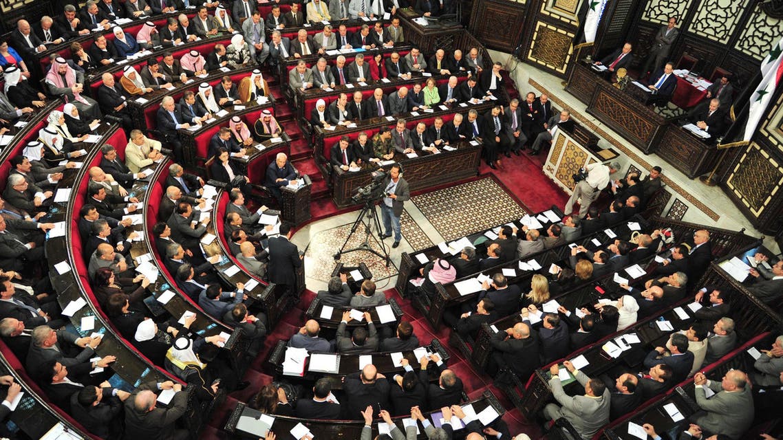 syria parliament reuters