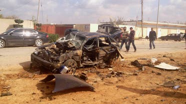 benghazi car explosion reuter