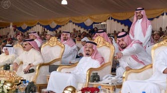 1300GMT: Saudi Crown Prince Salman attends 'Saif Abdullah' military exercise