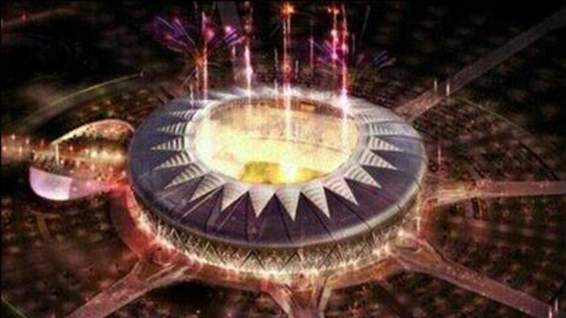 الملك عبدالله يفتتح استاد "الجوهرة" في جدة